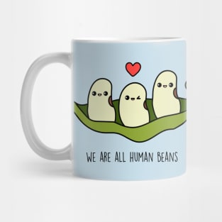 We are all human beans Mug